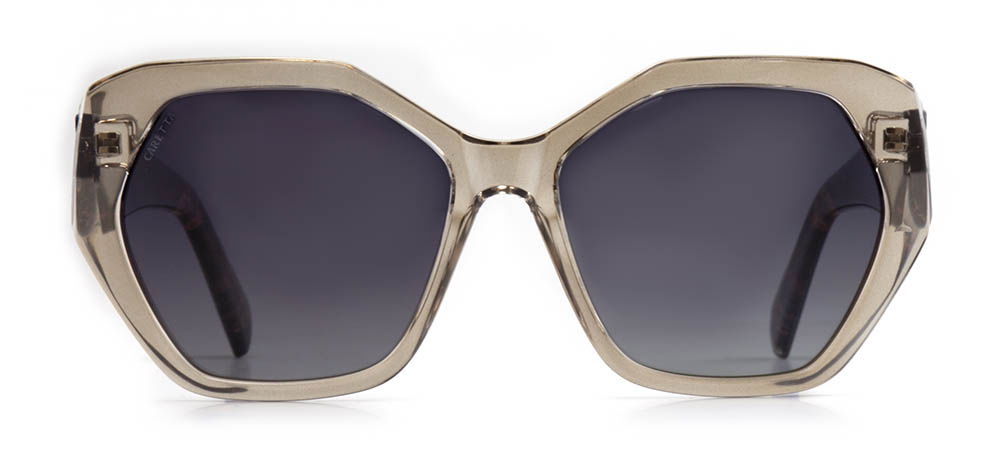 CARETTA CRTTAGÜNŞ 8810-C.06 Güneş Genç,Yetişkin Kadın Geometrik Çerçeveli Grilamid TR90 Polarize - 1