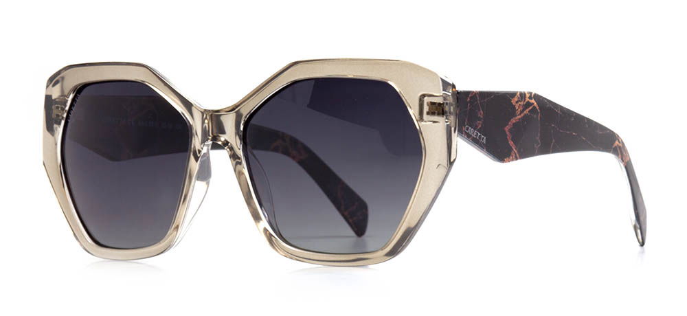 CARETTA CRTTAGÜNŞ 8810-C.06 Güneş Genç,Yetişkin Kadın Geometrik Çerçeveli Grilamid TR90 Polarize - 2