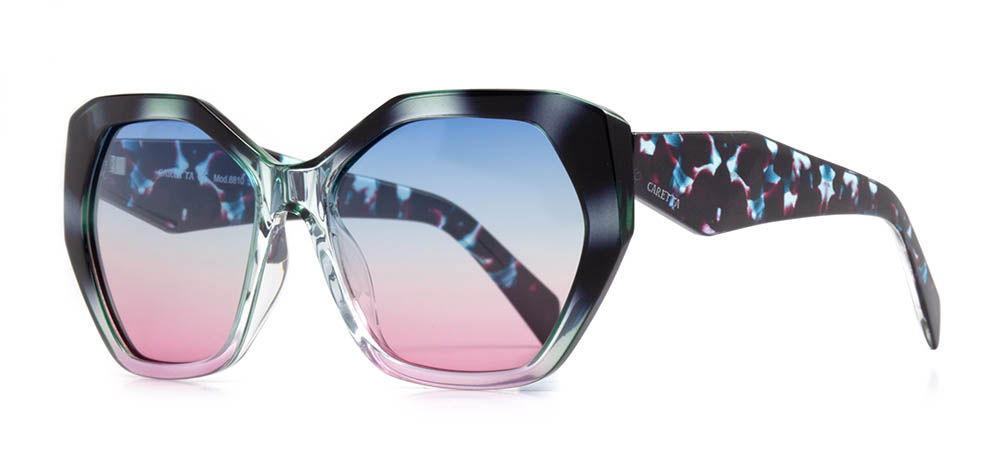 CARETTA CRTTAGÜNŞ 8810-C.07 Güneş Genç,Yetişkin Kadın Geometrik Çerçeveli Grilamid TR90 Polarize - 2