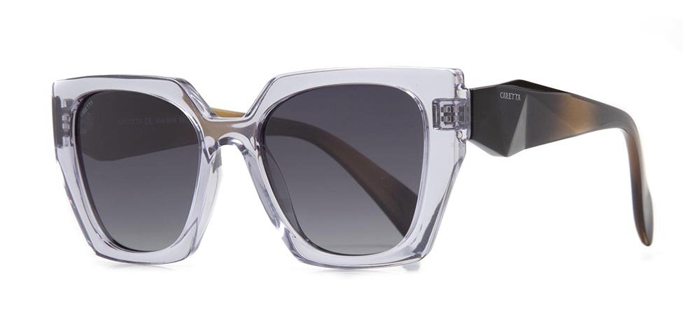 CARETTA CRTTAGÜNŞ 8818-C.05 Güneş Genç,Yetişkin Kadın Geometrik Çerçeveli Grilamid TR90 UV400,Polarize - 2