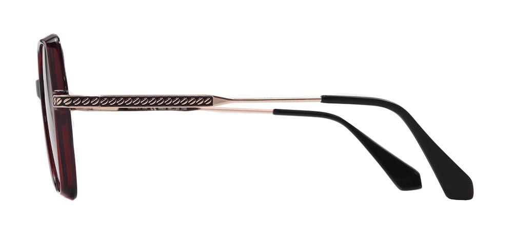 CARETTA CRTTAGÜNŞ 8823-240 Güneş Genç Kadın Geometrik Çerçeveli Grilamid TR90 UV400 - 3