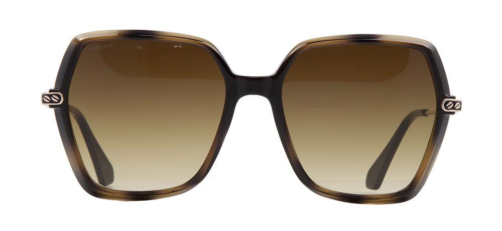 CARETTA CRTTAGÜNŞ 8823-DM05 Güneş Genç Kadın Geometrik Çerçeveli Grilamid TR90 UV400 - 1