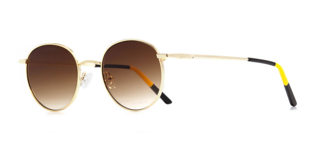 CARETTA CRTTAGÜNŞ 8872-C.14 Güneş Genç Erkek,Kadın,Unisex Oval Çerçeveli Metal UV400 - 2