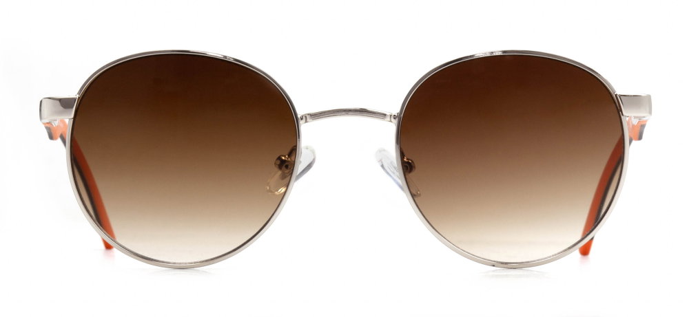 CARETTA CRTTAGÜNŞ 8873-C.01 Güneş Genç Erkek,Kadın,Unisex Oval Çerçeveli Metal UV400 - 1