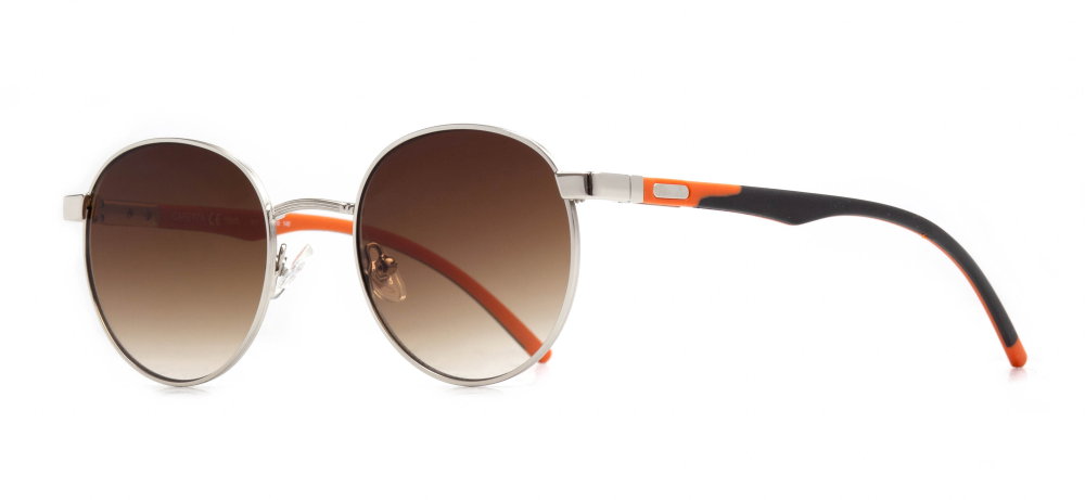 CARETTA CRTTAGÜNŞ 8873-C.01 Güneş Genç Erkek,Kadın,Unisex Oval Çerçeveli Metal UV400 - 2