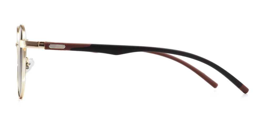 CARETTA CRTTAGÜNŞ 8873-C.03 Güneş Genç Erkek,Kadın,Unisex Oval Çerçeveli Metal UV400 - 3