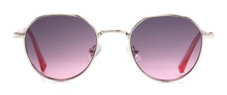 CARETTA CRTTAGÜNŞ 8874-C.01 Güneş Genç Kadın Geometrik Çerçeveli Metal UV400 - CARETTA