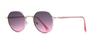 CARETTA CRTTAGÜNŞ 8874-C.01 Güneş Genç Kadın Geometrik Çerçeveli Metal UV400 - CARETTA (1)