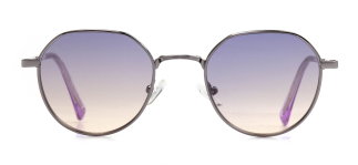 CARETTA CRTTAGÜNŞ 8874-C.02 Güneş Genç Kadın Geometrik Çerçeveli Metal UV400 - CARETTA