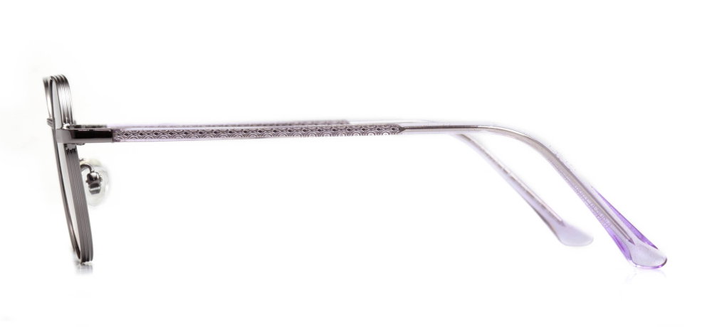 CARETTA CRTTAGÜNŞ 8874-C.02 Güneş Genç Kadın Geometrik Çerçeveli Metal UV400 - 3