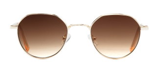 CARETTA CRTTAGÜNŞ 8874-C.03 Güneş Genç Kadın Geometrik Çerçeveli Metal UV400 - CARETTA