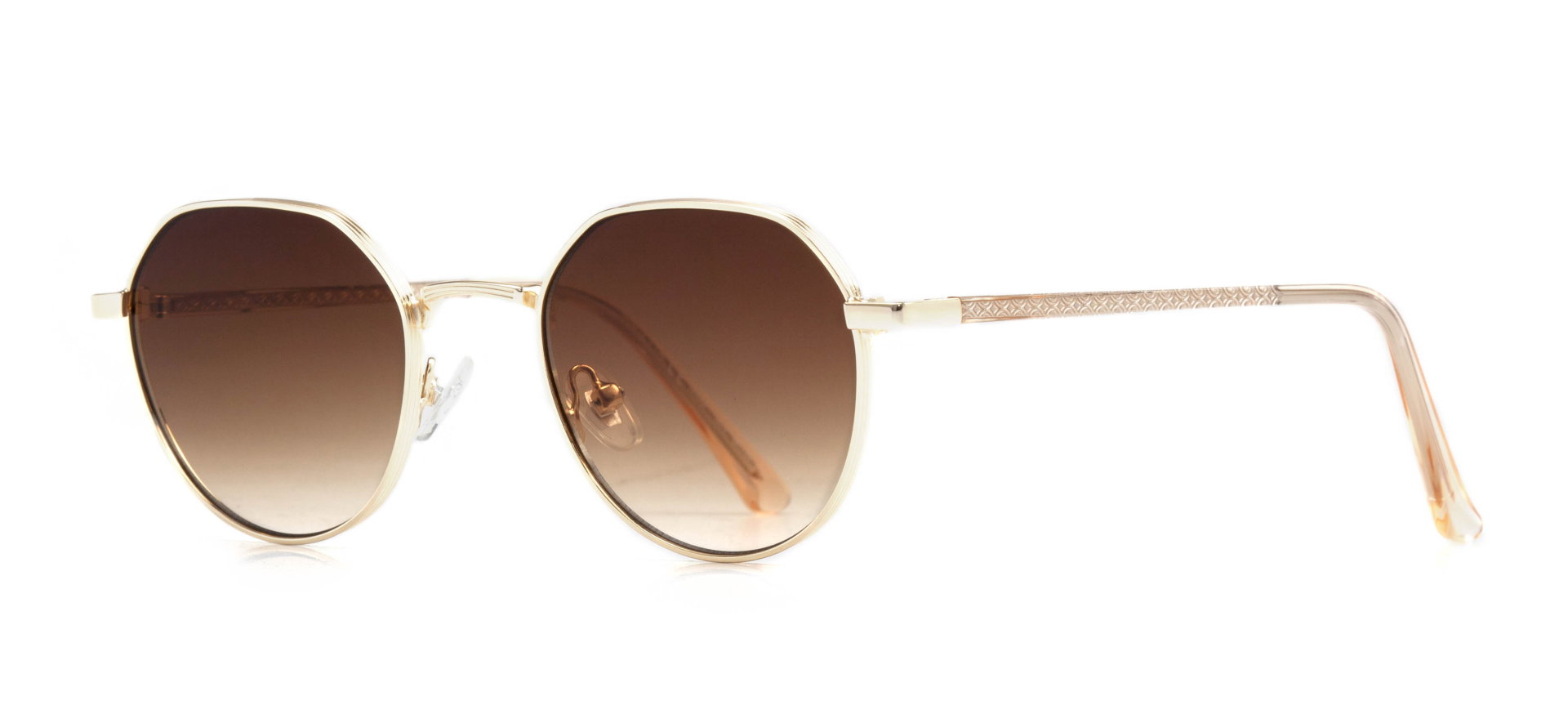 CARETTA CRTTAGÜNŞ 8874-C.03 Güneş Genç Kadın Geometrik Çerçeveli Metal UV400 - 2