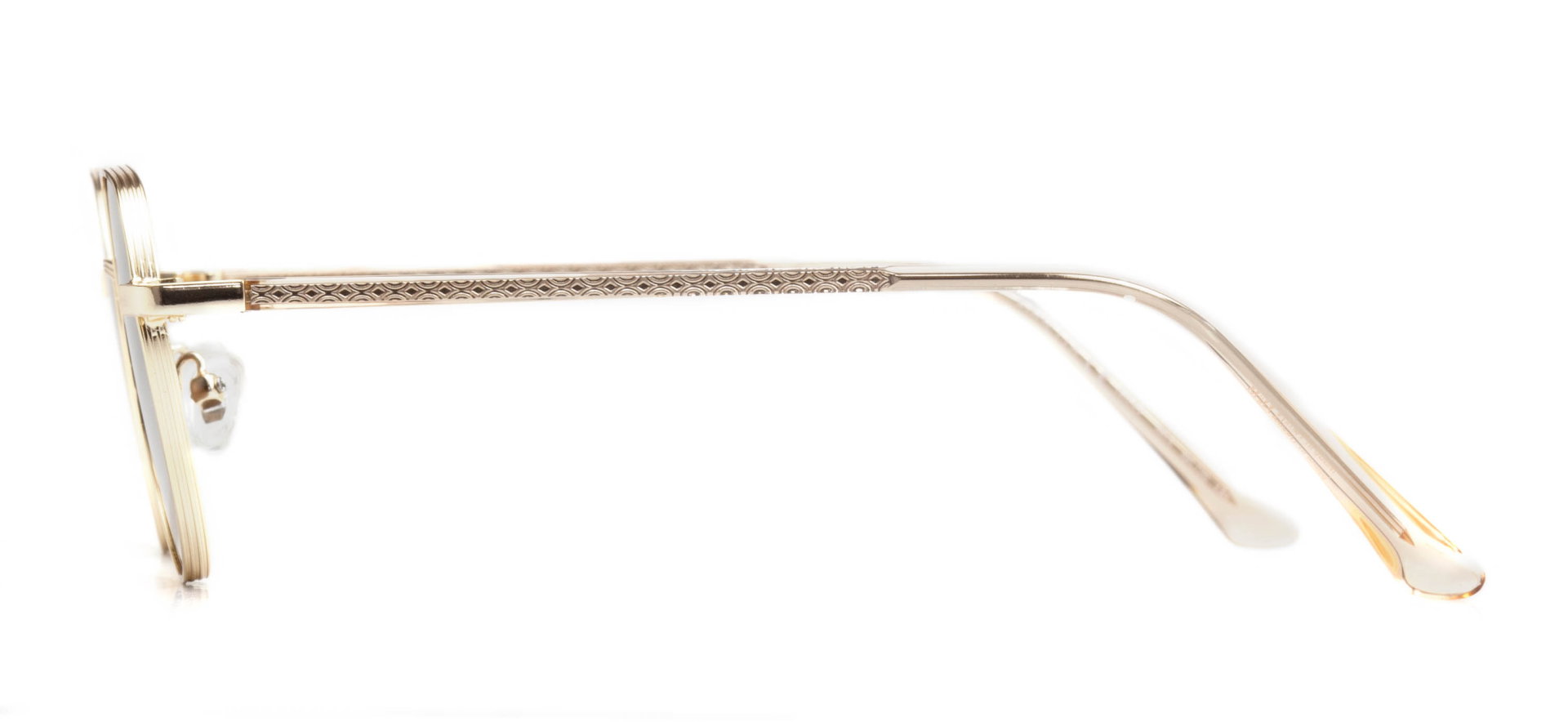 CARETTA CRTTAGÜNŞ 8874-C.03 Güneş Genç Kadın Geometrik Çerçeveli Metal UV400 - 3