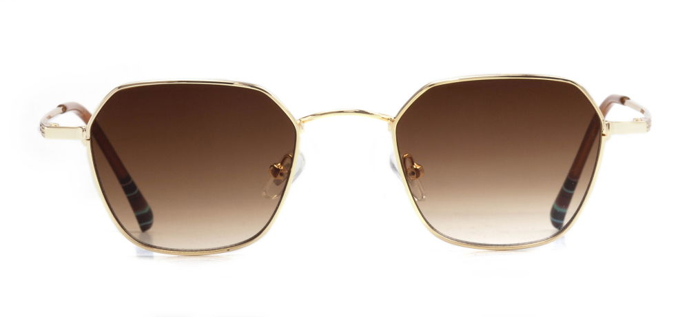 CARETTA CRTTAGÜNŞ 8875-C.03 Güneş Genç Erkek,Kadın,Unisex Geometrik Çerçeveli Metal UV400 - 1