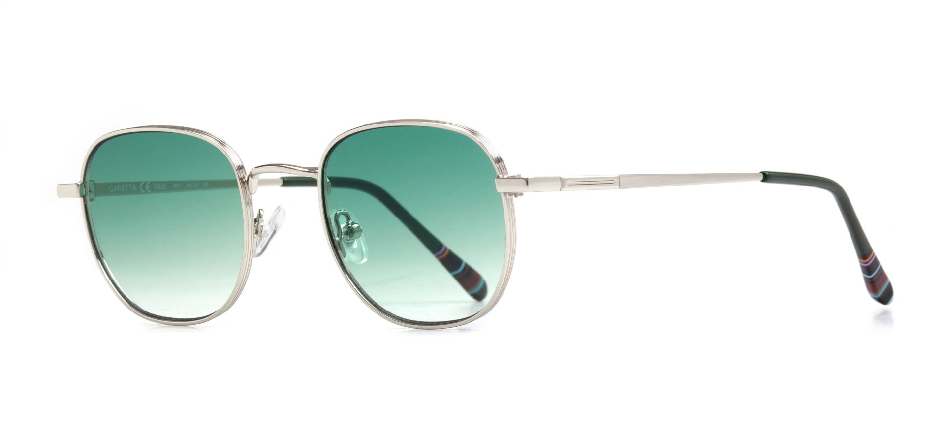 CARETTA CRTTAGÜNŞ 8877-C.01 Güneş Genç Erkek,Kadın,Unisex Köşeli Çerçeveli Metal UV400 - 2