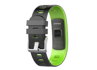 Everest Ever Fit W45 Android/IOS Smart Watch Full Dokunmatik Renkli Ekran Yeşil/Siyah Akıllı Bileklik & Saat - Everest (1)