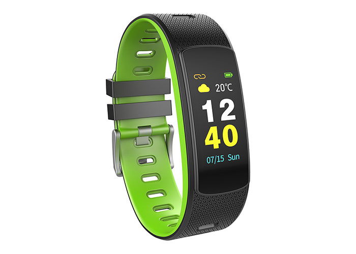 Everest Ever Fit W45 Android/IOS Smart Watch Full Dokunmatik Renkli Ekran Yeşil/Siyah Akıllı Bileklik & Saat - 5