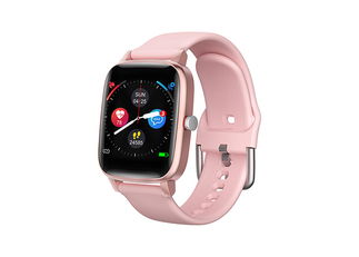 Everest Ever Watch EW-511 Android/IOS Smart Watch Vücut Isı Göstergeli Pembe Akıllı Saat - Everest