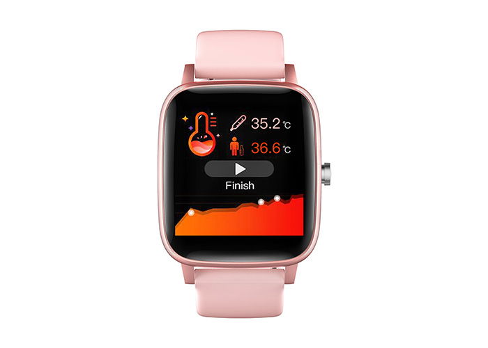 Everest Ever Watch EW-511 Android/IOS Smart Watch Vücut Isı Göstergeli Pembe Akıllı Saat - 2