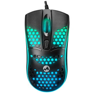 Everest SM-654 ECO Usb Siyah 4D Optik LED Işıklı Gaming Oyuncu Mouse - Everest (1)