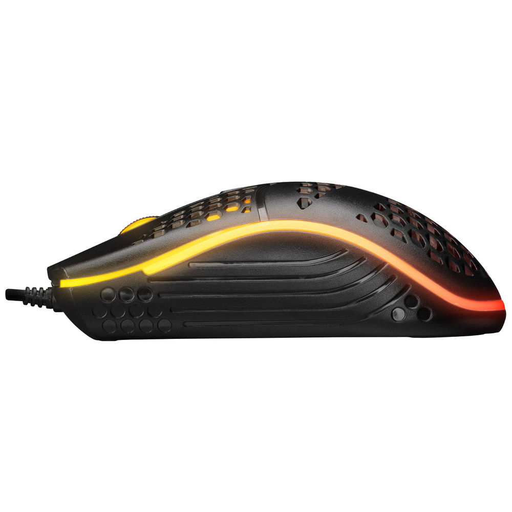 Everest SM-654 ECO Usb Siyah 4D Optik LED Işıklı Gaming Oyuncu Mouse - 4