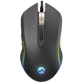 Everest SM-F09 TITANIO Usb Gümüş 7200dpi RGB Ledli Gaming Oyuncu Mouse - Everest (1)