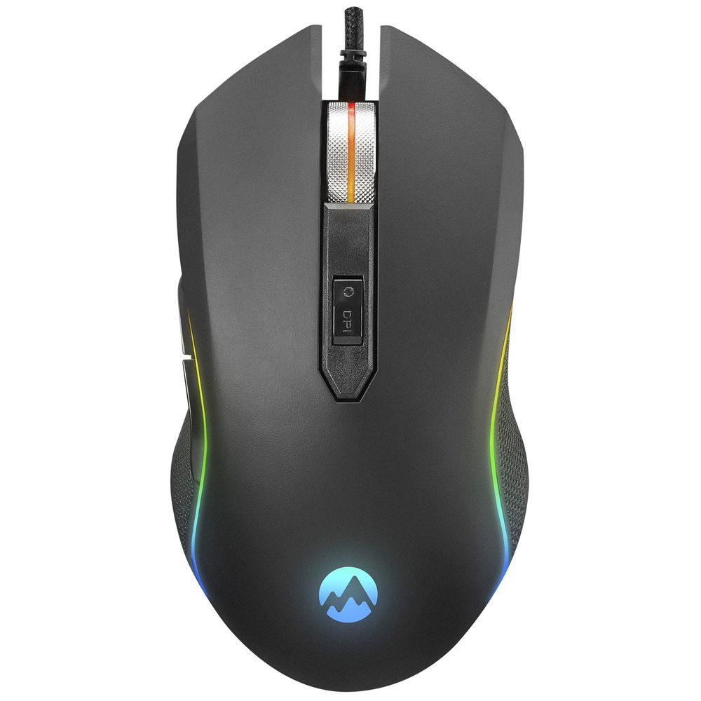 Everest SM-F09 TITANIO Usb Gümüş 7200dpi RGB Ledli Gaming Oyuncu Mouse - 2