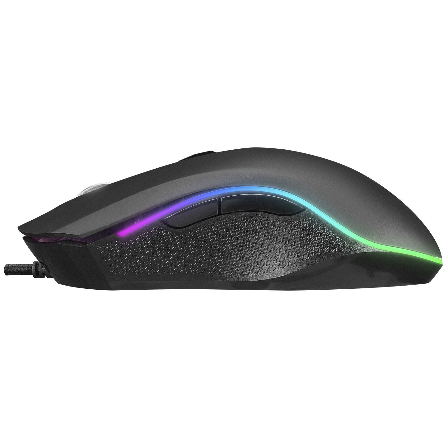 Everest SM-F09 TITANIO Usb Gümüş 7200dpi RGB Ledli Gaming Oyuncu Mouse - 4