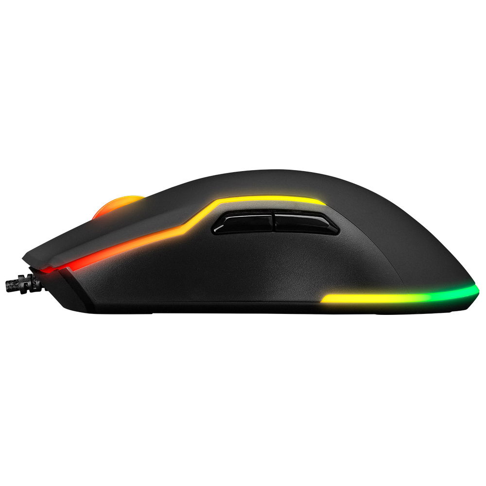 Everest SM-G14 DUSK Usb Siyah 1600-7200 dpi RGB Ledli Gaming Oyuncu Mouse - 4
