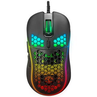 Everest SM-G66 X-HOLE Usb Siyah 7D Optik 8000dpi LED Işıklı Gaming Oyuncu Mouse - Everest (1)