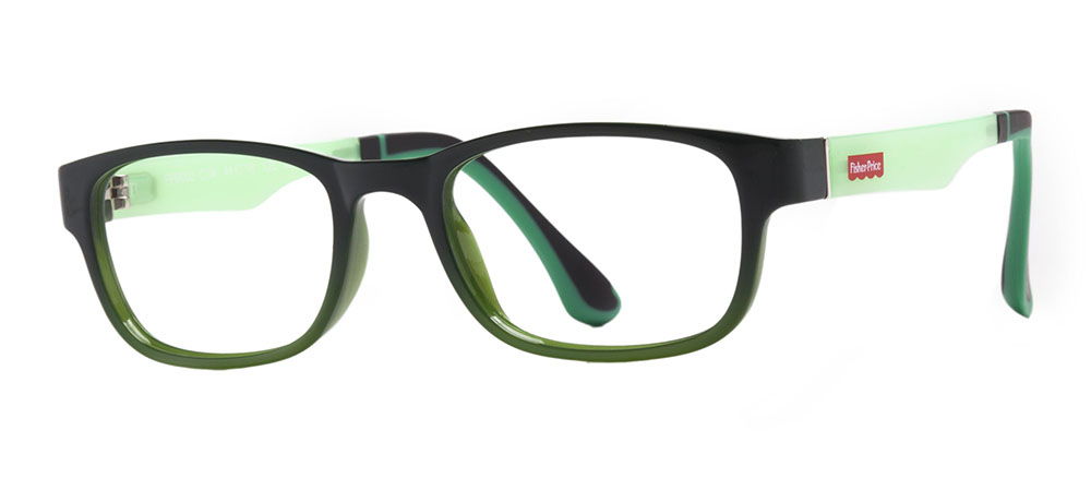 FISHER PRICE FPM002-C.04 Optik Çocuk Erkek,Kadın,Unisex Köşeli Çerçeveli Greenline BIO - 2