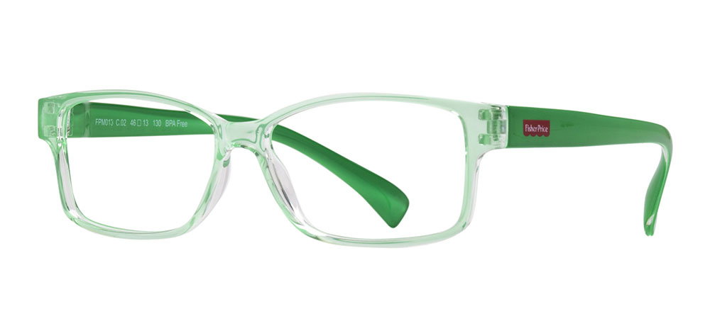 FISHER PRICE FPM013-C.02 Optik Çocuk Erkek,Kadın,Unisex Köşeli Çerçeveli Greenline BIO - 2