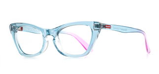 FISHER PRICE FPM028-C.02 Optik Çocuk Kadın Çekik Çerçeveli Grilamid (TR90) - FISHER PRICE (1)