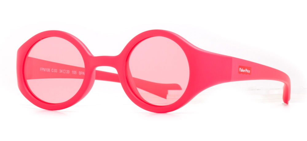 FISHER PRICE FPM108-C.03 Güneş Bebek Erkek,Kadın,Unisex Yuvarlak Çerçeveli Termoplastik TPE Polarize - 2