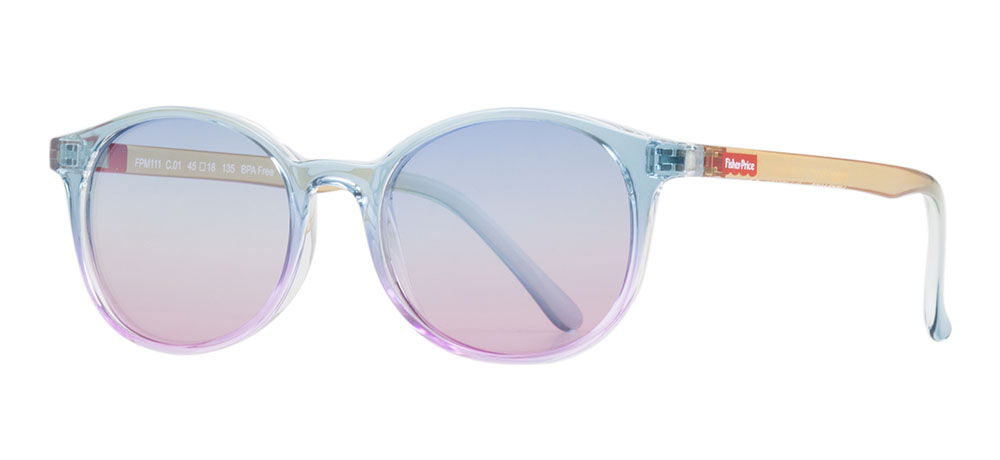 FISHER PRICE FPM111-C.01 Güneş Çocuk Erkek,Kadın,Unisex Yuvarlak Çerçeveli Grilamid (TR90) Polarize - 2