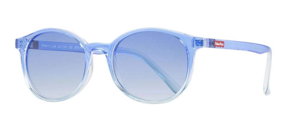 FISHER PRICE FPM111-C.04 Güneş Çocuk Erkek,Kadın,Unisex Yuvarlak Çerçeveli Grilamid (TR90) Polarize - 2