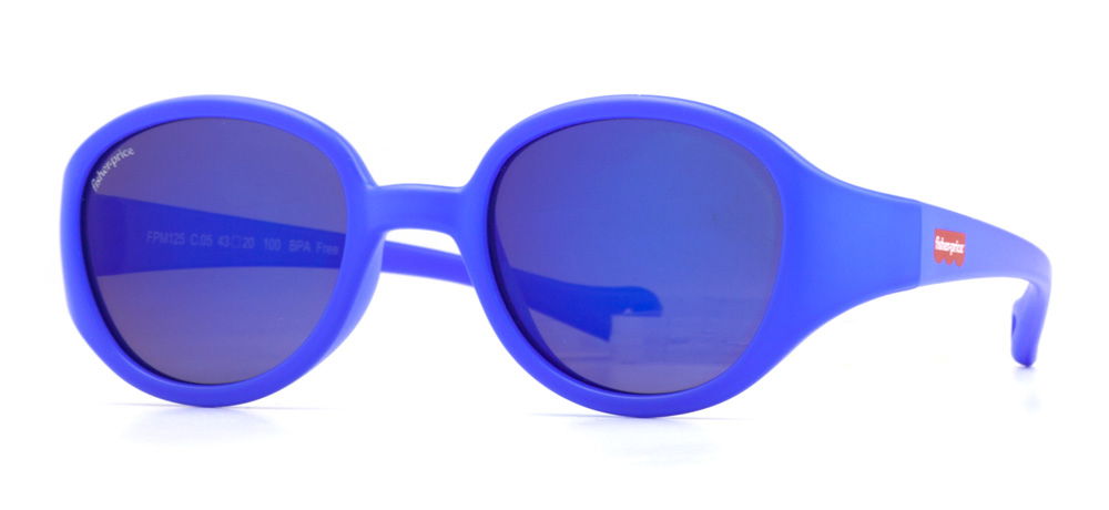 FISHER PRICE FPM125-C.05 Güneş Çocuk Erkek,Kadın,Unisex Oval Çerçeveli Grilamid (TR90) Polarize - 2