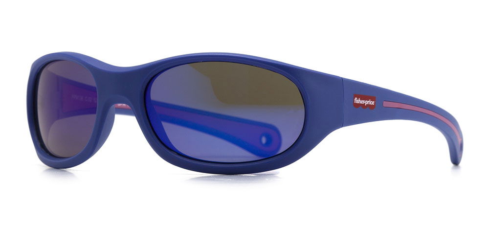 FISHER PRICE FPM136-C.02 Güneş Çocuk Erkek,Kadın,Unisex Bombeli Çerçeveli Grilamid (TR90) Polarize - 2