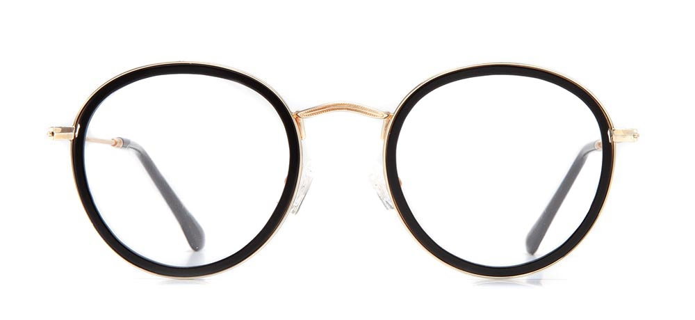 GOLDBERRY GB 4001-C.07 Optik Genç Erkek, Kadın, Unisex Yuvarlak Çerçeveli Asetat - 1