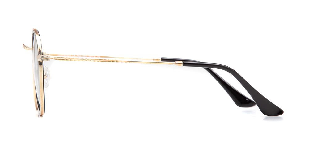 GOLDBERRY GB 4001-C.07 Optik Genç Erkek, Kadın, Unisex Yuvarlak Çerçeveli Asetat - 3
