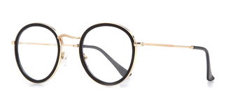 GOLDBERRY GB 4001-C.07 Optik Genç Erkek,Kadın,Unisex Yuvarlak Çerçeveli Asetat - GOLDBERRY (1)