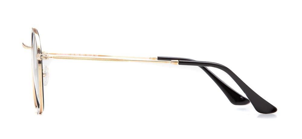 GOLDBERRY GB 4001-C.07 Optik Genç Erkek,Kadın,Unisex Yuvarlak Çerçeveli Asetat - 3