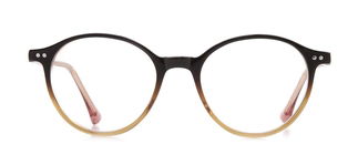 GOLDBERRY GB 4002-C.10 Optik Genç Kadın Yuvarlak Çerçeveli Asetat - GOLDBERRY