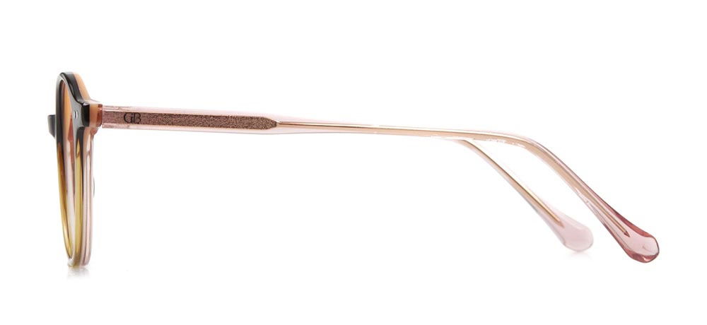 GOLDBERRY GB 4002-C.10 Optik Genç Kadın Yuvarlak Çerçeveli Asetat - 3