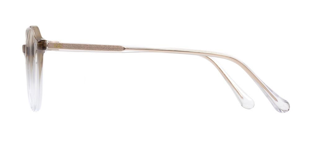 GOLDBERRY GB 4002-C.11 Optik Genç Kadın Yuvarlak Çerçeveli Asetat - 3