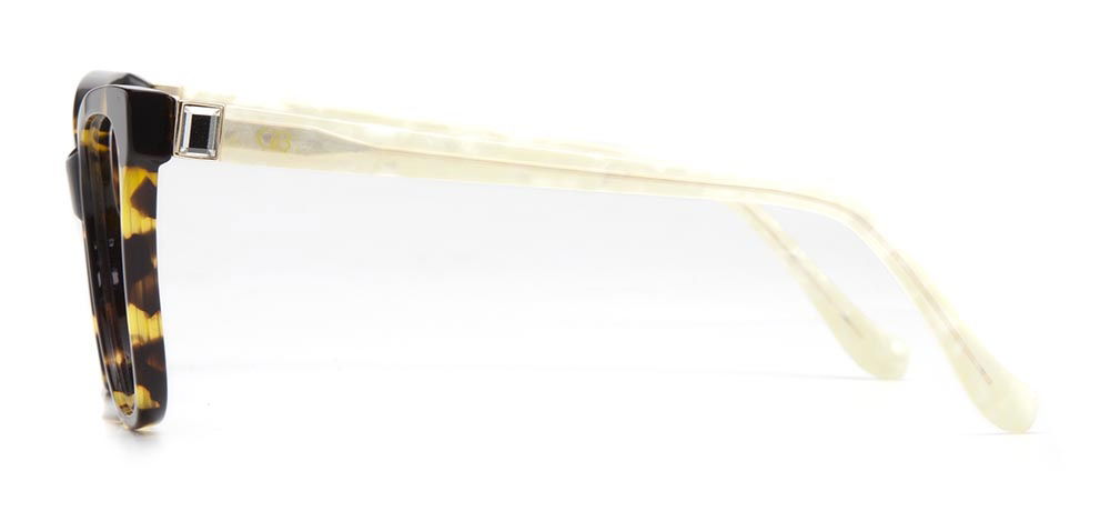 GOLDBERRY GB 4005-C.02 Optik Genç Kadın Köşeli Çerçeveli Asetat - 3