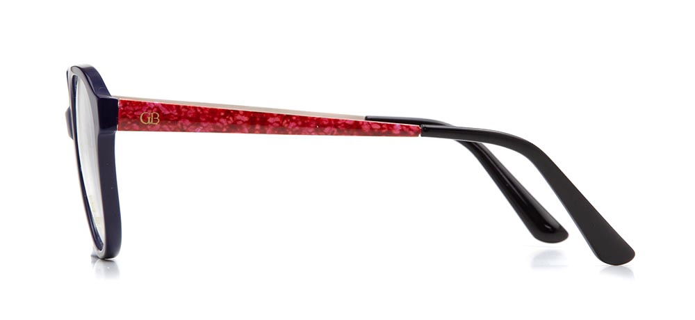 GOLDBERRY GB 4006-C.05 Optik Genç Kadın Köşeli Çerçeveli Asetat - 3