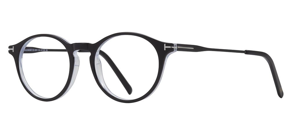 GOLDBERRY GB 4009-C.04 Optik Genç Erkek,Kadın,Unisex Yuvarlak Çerçeveli Asetat - 2