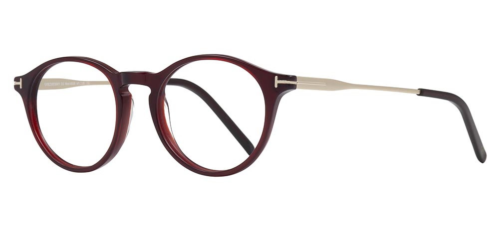 GOLDBERRY GB 4009-C.21 Optik Genç Kadın Yuvarlak Çerçeveli Asetat - 2