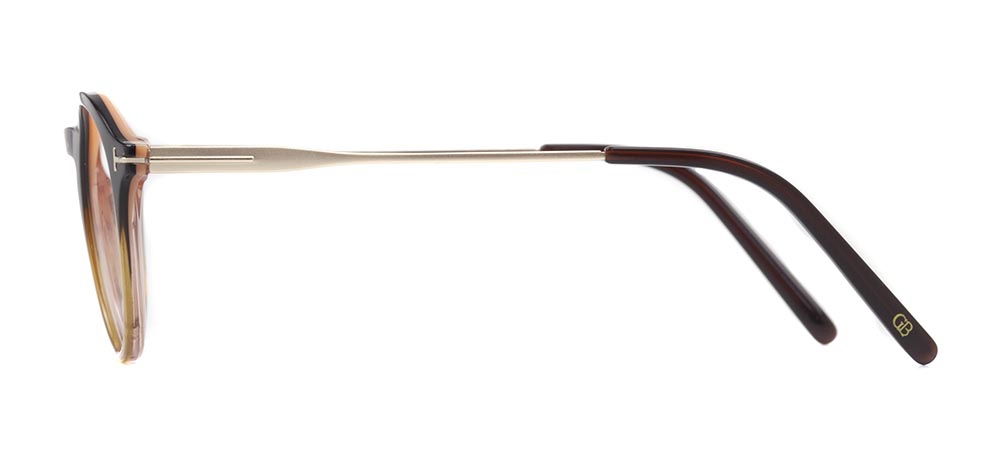 GOLDBERRY GB 4010-C.08 Optik Genç Erkek,Kadın,Unisex Oval Çerçeveli Asetat - 3